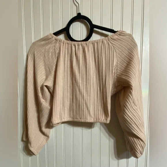 NWT L*SPACE JEMMA TOP SIZE LARGE IN SAND - Picture 5 of 8